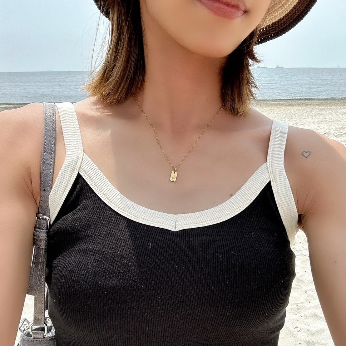 Petit Initial Necklace