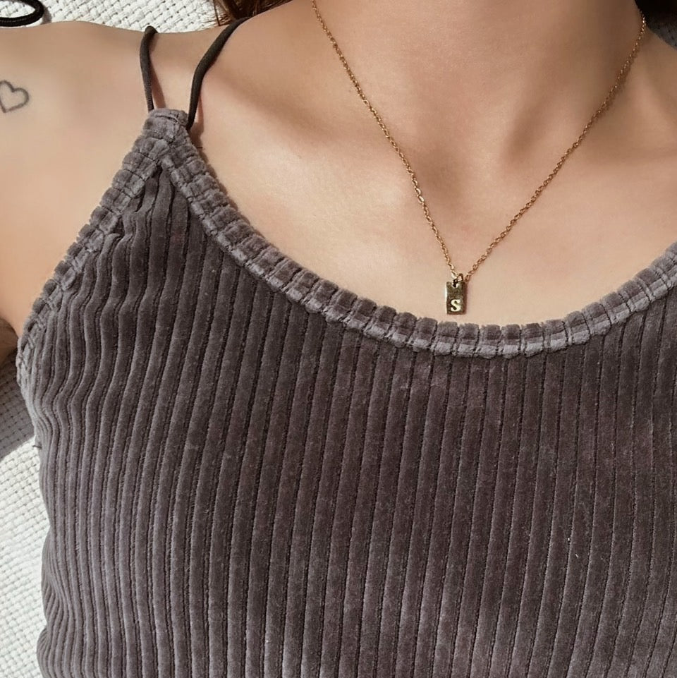 Petit Initial Necklace