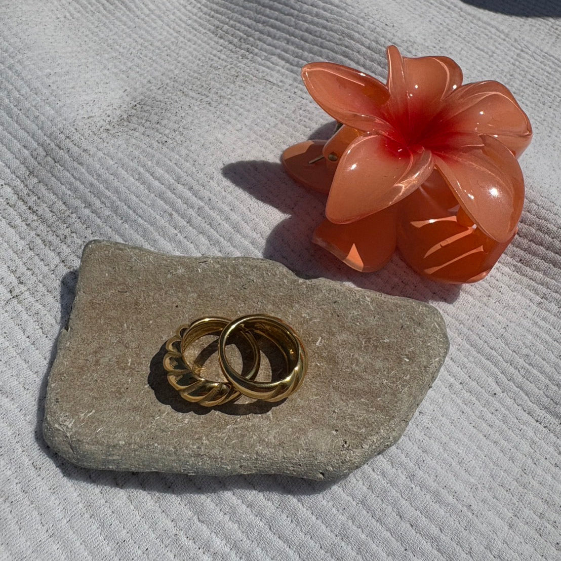 Ocean Twist Ring