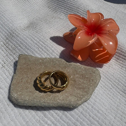 Ocean Twist Ring