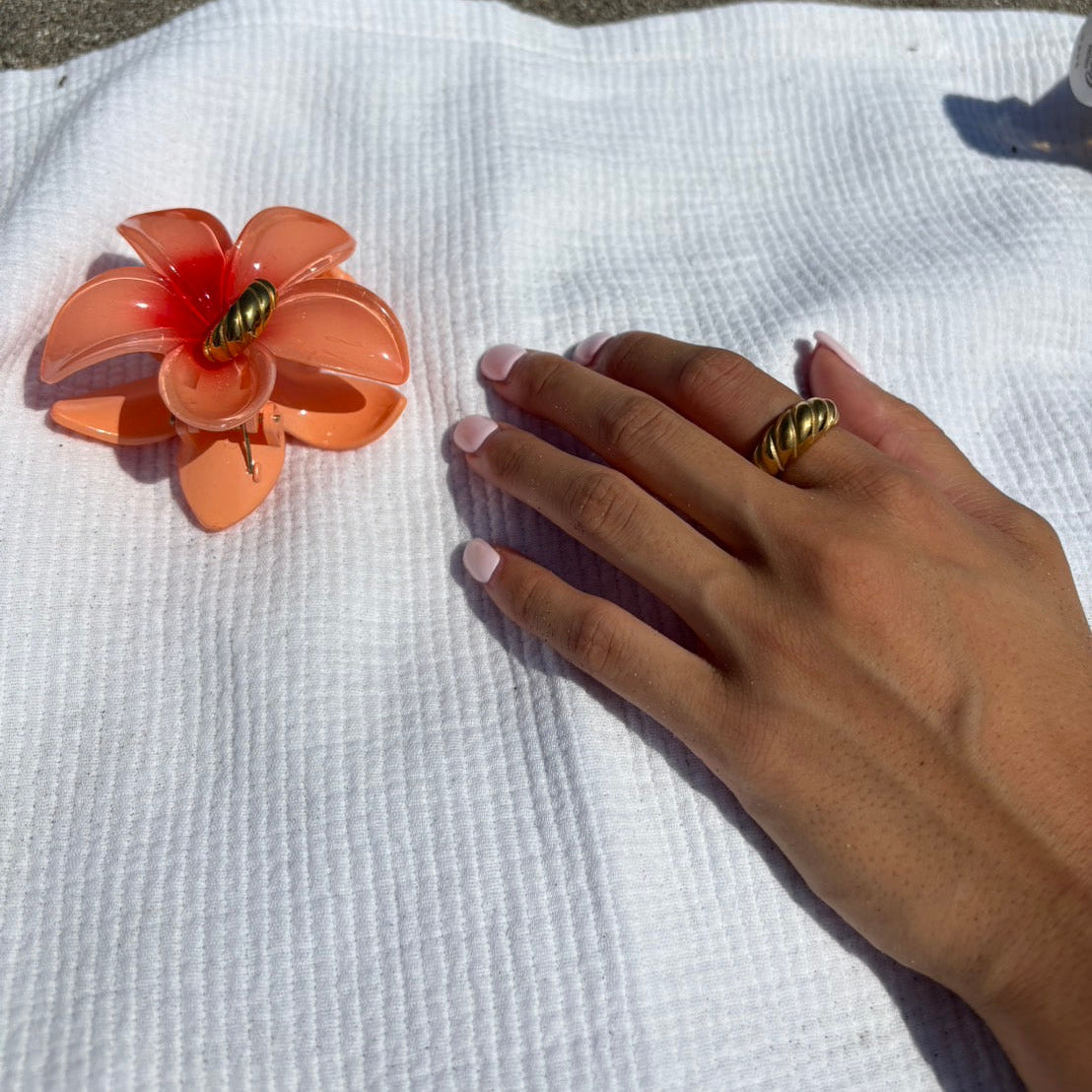Ocean Twist Ring