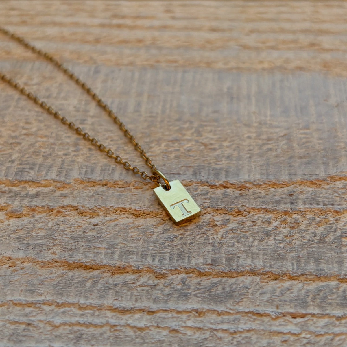 Petit Initial Necklace