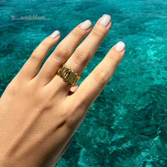 Ocean Wave Ring